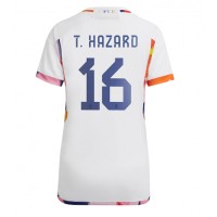 Dres Belgija Thorgan Hazard #16 Gostujuci za Žensko SP 2022 Kratak Rukav